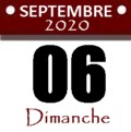 Dimanche, 6 septembre 2020