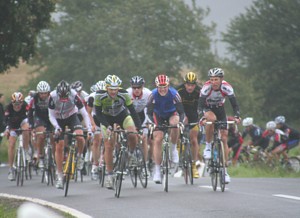 The leading group in the climb of Schmuelen