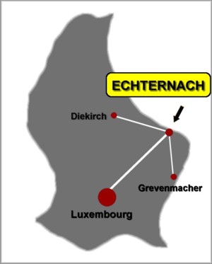 Situation of Echternach